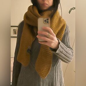 Anthropologie wool scarf